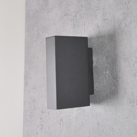 Nástěnné svítidlo LED Elevation Černá Horní/Spodní 2x2.5W 4000K Neutrální bila ORLEAN GOLDLUX (Polux)