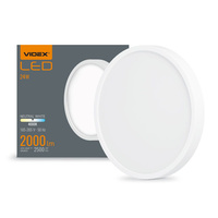 LED panel pro povrchovou montáž Plafond 24W 2500lm 4000K neutrální bílá Videx