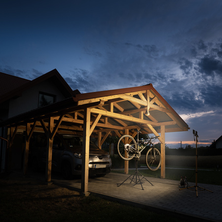 LED Reflektor Pracovní Lampa na Stativu 2x 50W, 4000K ZUNA LUMILED