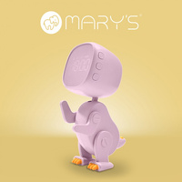 Dětský elektronický budík růžový dobíjecí 1200mAh ROBO MARY'S