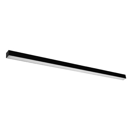 LED PINNE 39W 3000K Lineární nástěnné svítidlo 150cm černé SOLLUX