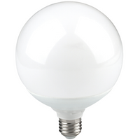 LED žárovka E27 G125 16W = 100W 1521lm 3000K Teplá bílá 220° GOLDLUX (Polux)