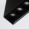 Stropní svítidlo SOLE LED 11W 4000K 1168lm Plafond Black Minimalist SOLLUX