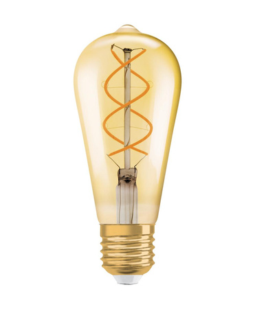 Dekorativní LED žárovka ST64 Edison E27 4W = 28W 300lm 2000K Warm 300° Dimmable Vintage 1906 Osram