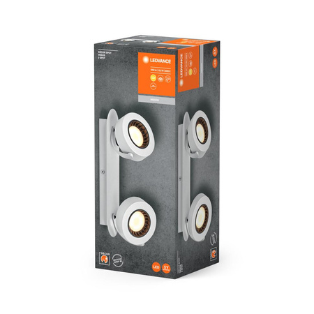 Stropní nástěnné svítidlo LED pro povrchovou montáž 10,5 W 450 lm CCT Dekorativní bílý bod Venus Ledvance