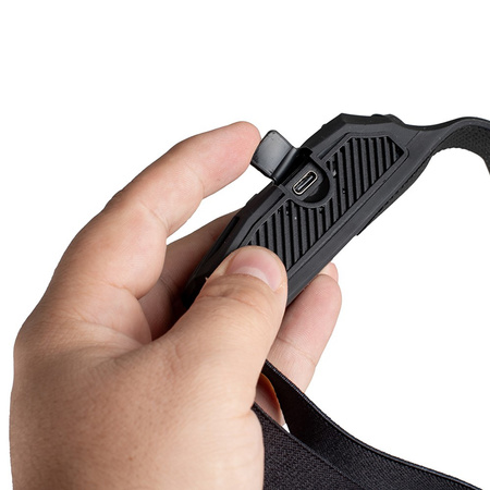 Dobíjecí čelovka 2x COB + XPE VA0129 VAYOX