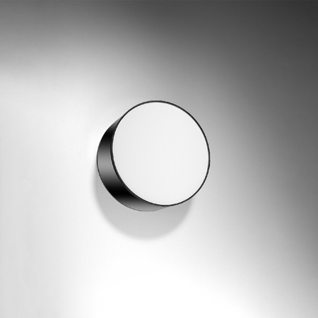 LED stropní svítidlo ARENA E27 kruhové 25cm černé SOLLUX