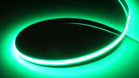 LED pásek 12V COB 45W 480LED 2835 Zelený 8mm 5m ECOLIGHT