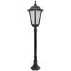 Venkovní zahradní lampa stožár LANTERN E27 Retro Maxi K 5002/2 BD 45 120cm černá Su-Ma