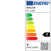 LED žárovka E27 Ball 7W 760lm 3000K Warm Sollux