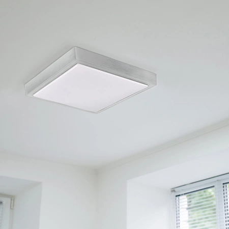 Panelové svítidlo pro povrchovou montáž 2x E27 White Silver Kazimierz Sanico Goldlux