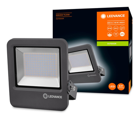 Reflektor LED 100W 8800lm 4000K IP65 Šedá LEDVANCE světlomet Endura