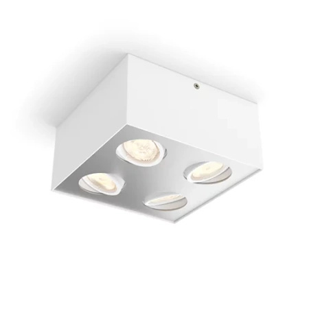 LED halogenové svítidlo pro povrchovou montáž 4x 4,5W BOX Moving white PHILIPS
