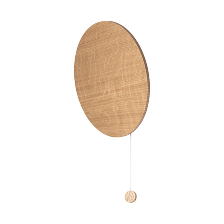 MINIMAL 9377 Nowodvorski Nástěnná lampa Hnědá G9 Nástěnná lampa Kulaté dřevo Minimalist