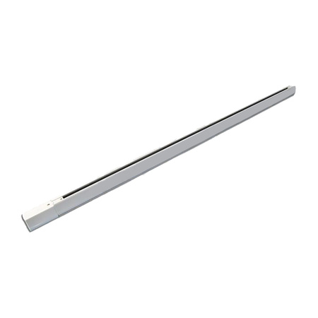 Přípojnice Bílá třífázová hliníková lišta pro kolejová bodová světla 100 cm