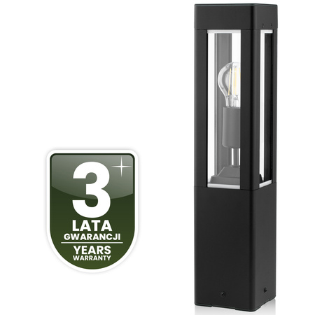 Venkovní zahradní lampa E27, LED sloupek 50cm TILIA LUMILED