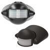 PIR detektor pohybu a soumraku LX39 180ST BLACK KOBI