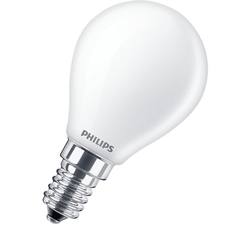 E14 P45 LED žárovka 4.3W = 40W 470lm 2700K Teplá bílá PHILIPS CorePro