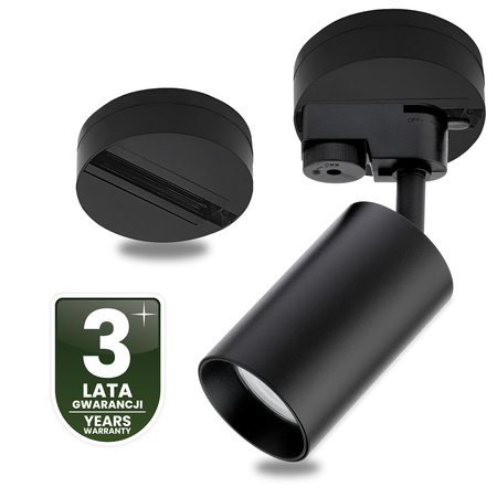 LUMILED HUMA RAIL KIT BLACK + SAGI RAIL SPOTLIGHT BLACK