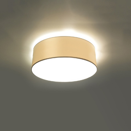 LED stropní svítidlo ARENA E27 kruhové 25cm bílé SOLLUX