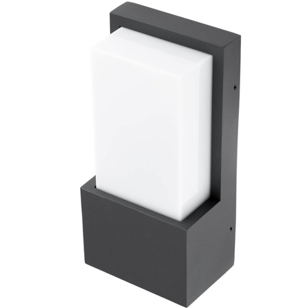 Zahradní nástěnné svítidlo Venkovní nástěnné svítidlo MIRIA E27 IP44 270° Černá