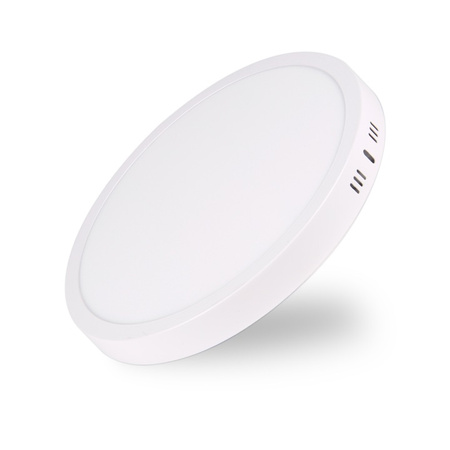 LED panel Stropní svítidlo 24W 1920lm 6500K Studená povrchová montáž Kulatá bílá Proma Masterled