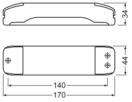 Halogenový napájecí zdroj Fázový regulátor Stmívač 50-225W 11.6-11.7V OSRAM HTL Compact