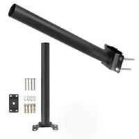 BASE SE 50cm Fi 4,8cm Black LED2B Kobi nástěnný držák pro bodová svítidla