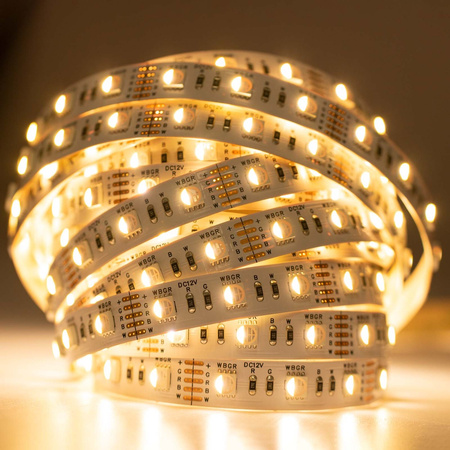 LED pásek 12V, 72W 300LED 5050 RGB + CB 12mm 5m LUMILED