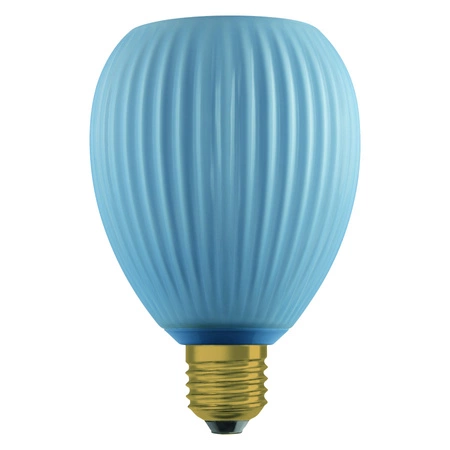 LED žárovka E27 Oval 3,5W 300lm 2700K teplá bílá Decorative Blue Osram