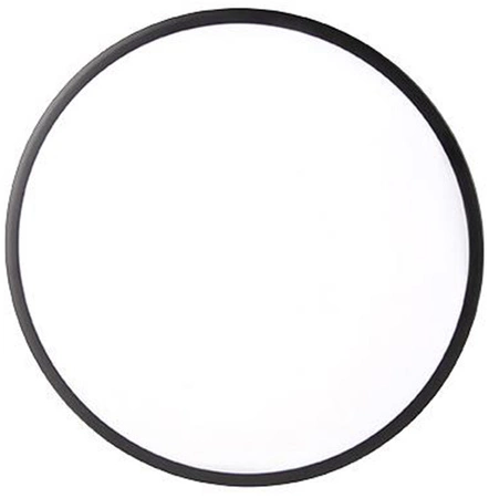 Stropní LED stropní svítidlo nástěnné svítidlo kulaté 3960 lm 50W 4000K IP22 černá