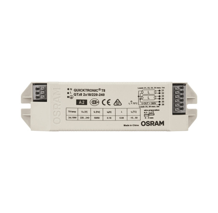 QUICKTRONIC QTZ8 elektronický předřadník 2X18 220-240V OSRAM