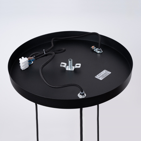 BRINA Závěsné stropní svítidlo 3P 3xG9 černé Moderní SOLLUX