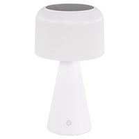 Solární zahradní LED stojací stolní lampa USB-C s možností stmívání ve 3 barvách