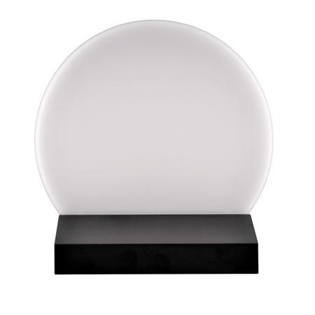 Venkovní nástěnné svítidlo LED fasádní svítidlo IP54 4000K Round Black