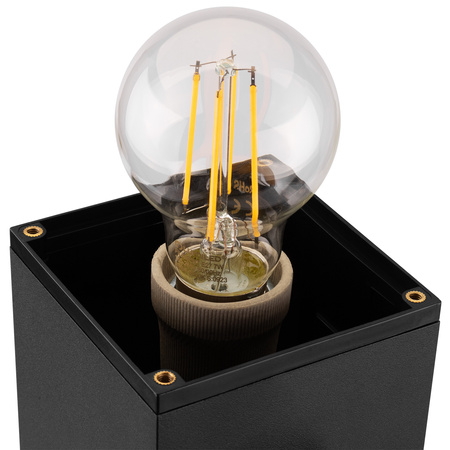 Venkovní zahradní lampa E27, LED snímač pohybu sloupek 80cm TAXUS 2 LUMILED