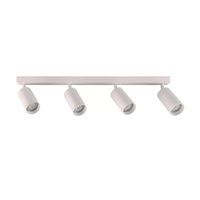 LED PARIS 4 x GU10 White GOLDLUX (Polux) LED stropní/stěnové světelné pásky