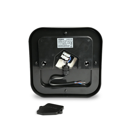 Plafond LED lampa 15W 1125lm 5000K Neutrální 120° IP65 IK07 Povrchová montáž Černá VIDEX