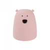 Dětské noční světlo LED 3000K Warm + Multicolour RGB na baterie Pink MARY'S SMALL TEDdy Bear