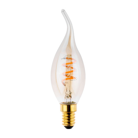 LED žárovka E14 C35T 2,5W = 15W 135lm 1800K Warm 320° Filament KANLUX XLED