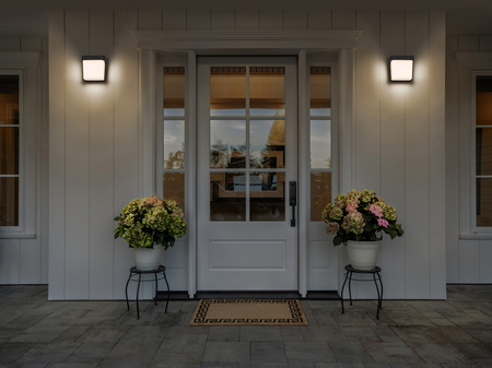 Venkovní zahradní lampa LED nástěnná lampa 11W 550lm 3000K IP65 Endura Ledvance Grey