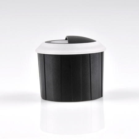 LED zahradní svítidlo pro zapuštěnou montáž na schodiště 3W 40lm IP44 4000K černá Q4 GOLDLUX (Polux)