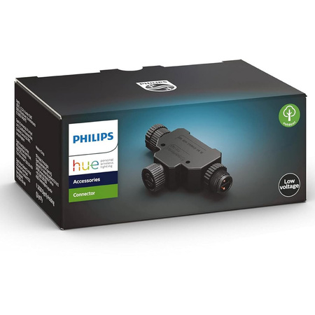 Venkovní kabelová přípojka T LowVolt IP67 černá PHILIPS HUE