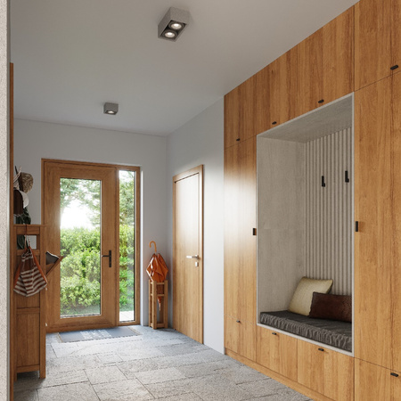 Svítidlo pro povrchovou montáž QUATRO 1 GU10 ES111 Spot Square Grey SOLLUX