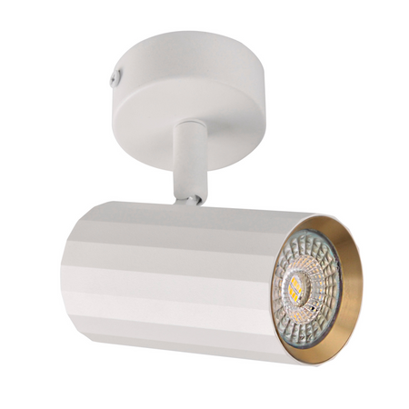 Nástěnné a stropní bodové svítidlo GU10 White Gold NICEA Sanico Goldlux