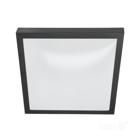 Plafond LED stropní svítidlo SAMIRA S 2x E27 30cm IP20 Black KOBI