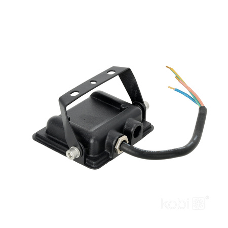 Venkovní zahradní reflektory LED 10W 735lm 6500K Cold 120° IP65 IK05 Black MH Kobi
