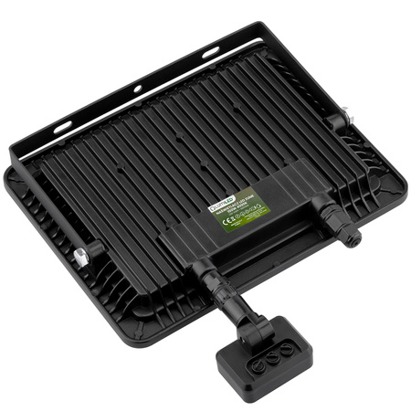 LED Reflektor snímač pohybu 100W, 11000lm 4000K IP65 Černá ZUME ALS LUMILED