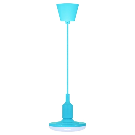 KIKI závěsné. stropní svítidlo 1xE27 10W BLUE 3000K GOLDLUX (Polux)