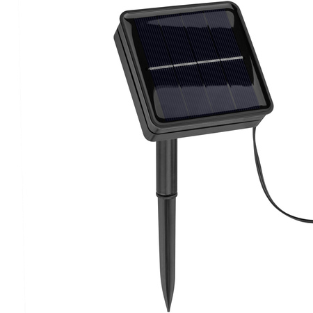 LED solární pásek 150x LED AVERO 3000K teplá bílá IP44 5m LUMILED